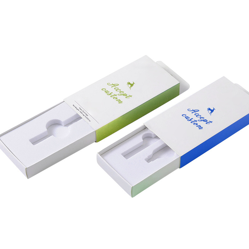 Custom Logo cartridge chip packaging boxes 1 ml cartridge Resistant Childproof Cardboard CR paper Box