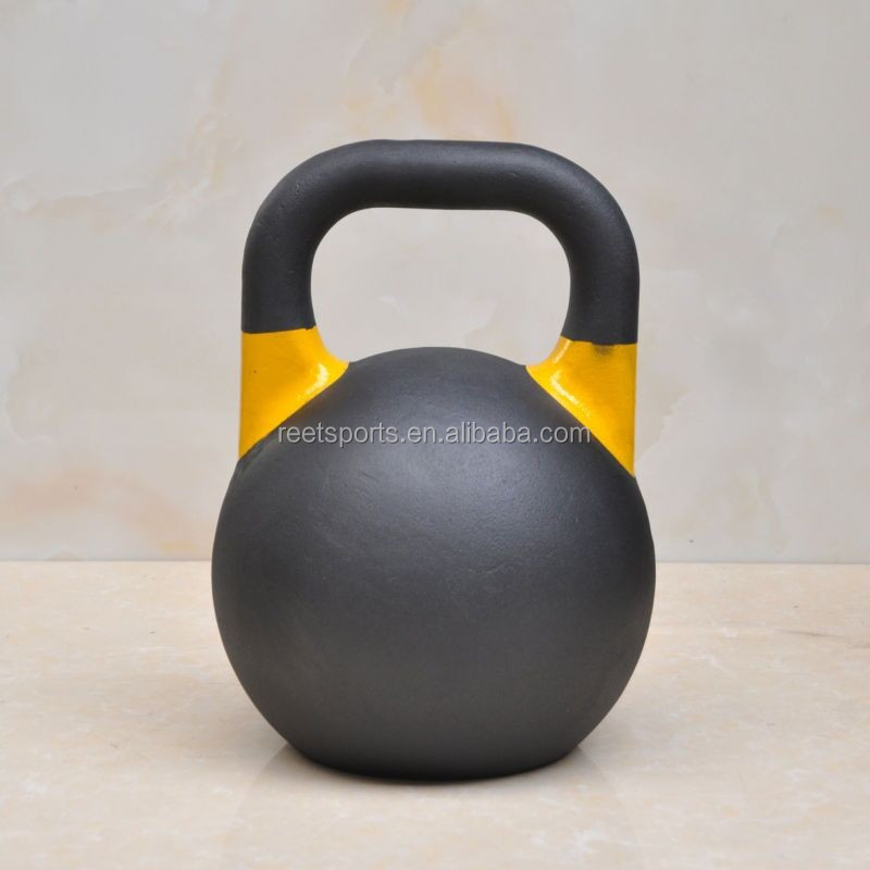 Fitness & Body Building Crossfitness Equipment Cast Iron competition Kettlebell 50kg