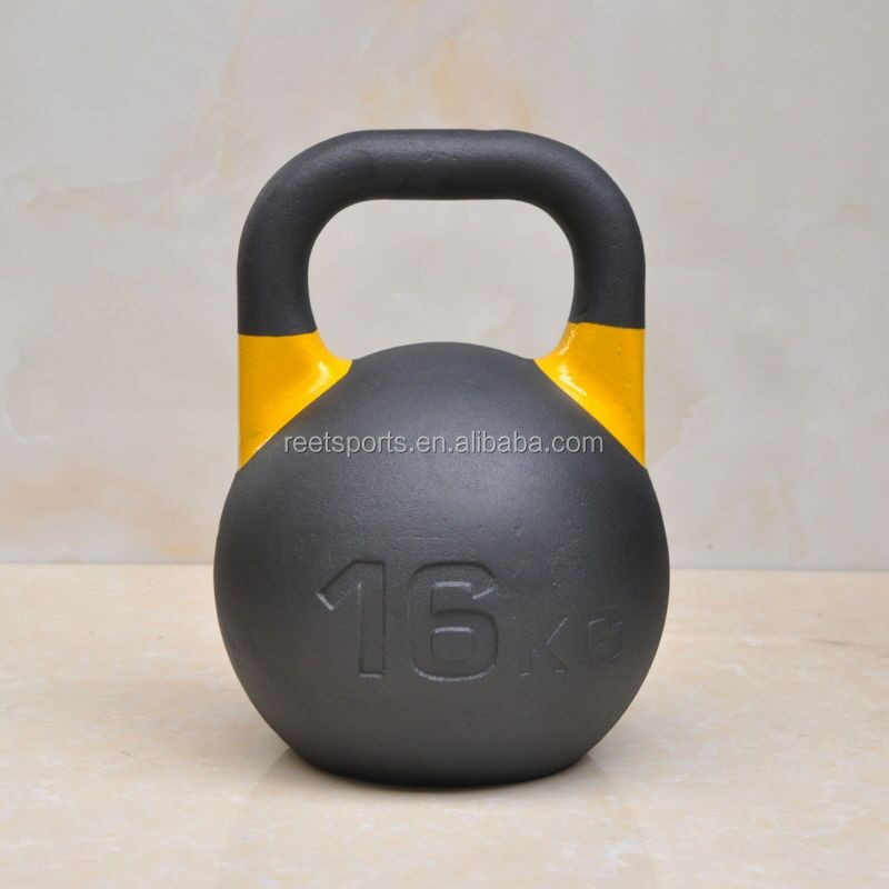 Fitness & Body Building Crossfitness Equipment Cast Iron competition Kettlebell 50kg