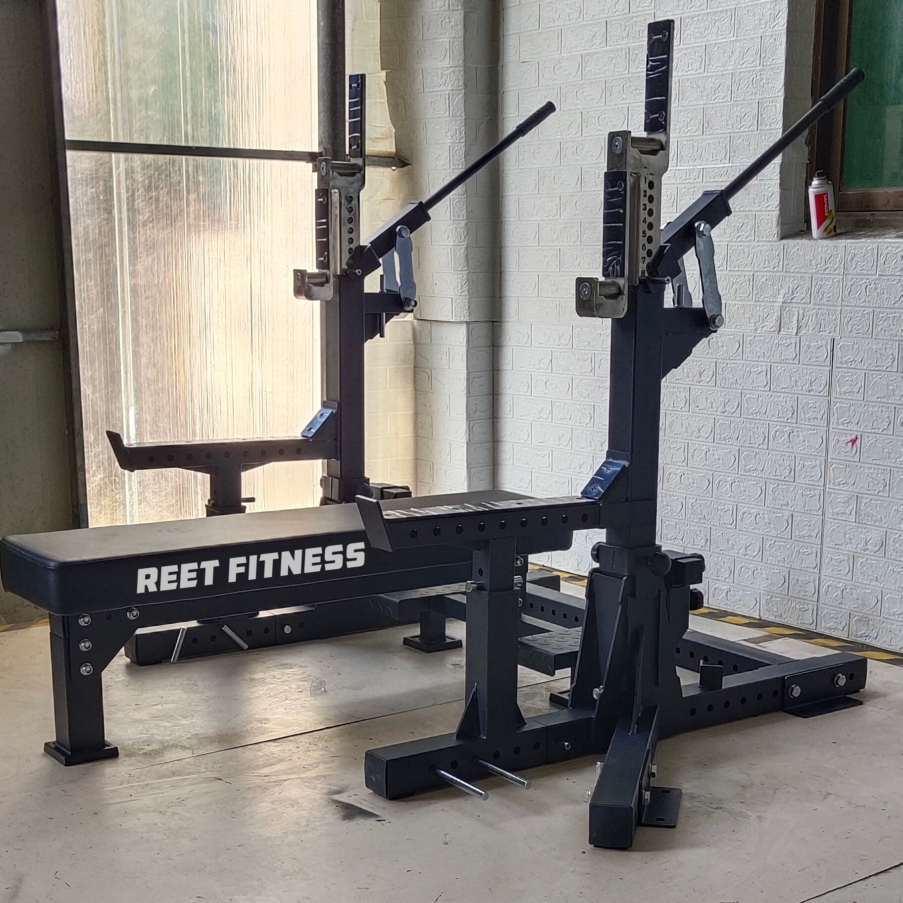 Heavy Duty Competition Grade IPF Power Bench Press Combo Rack