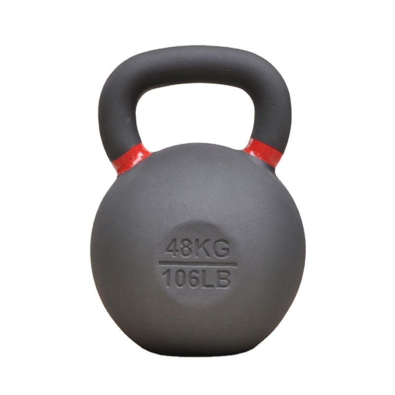 China wholesale custom logo kettlebell cast iron powder coated kettlebell