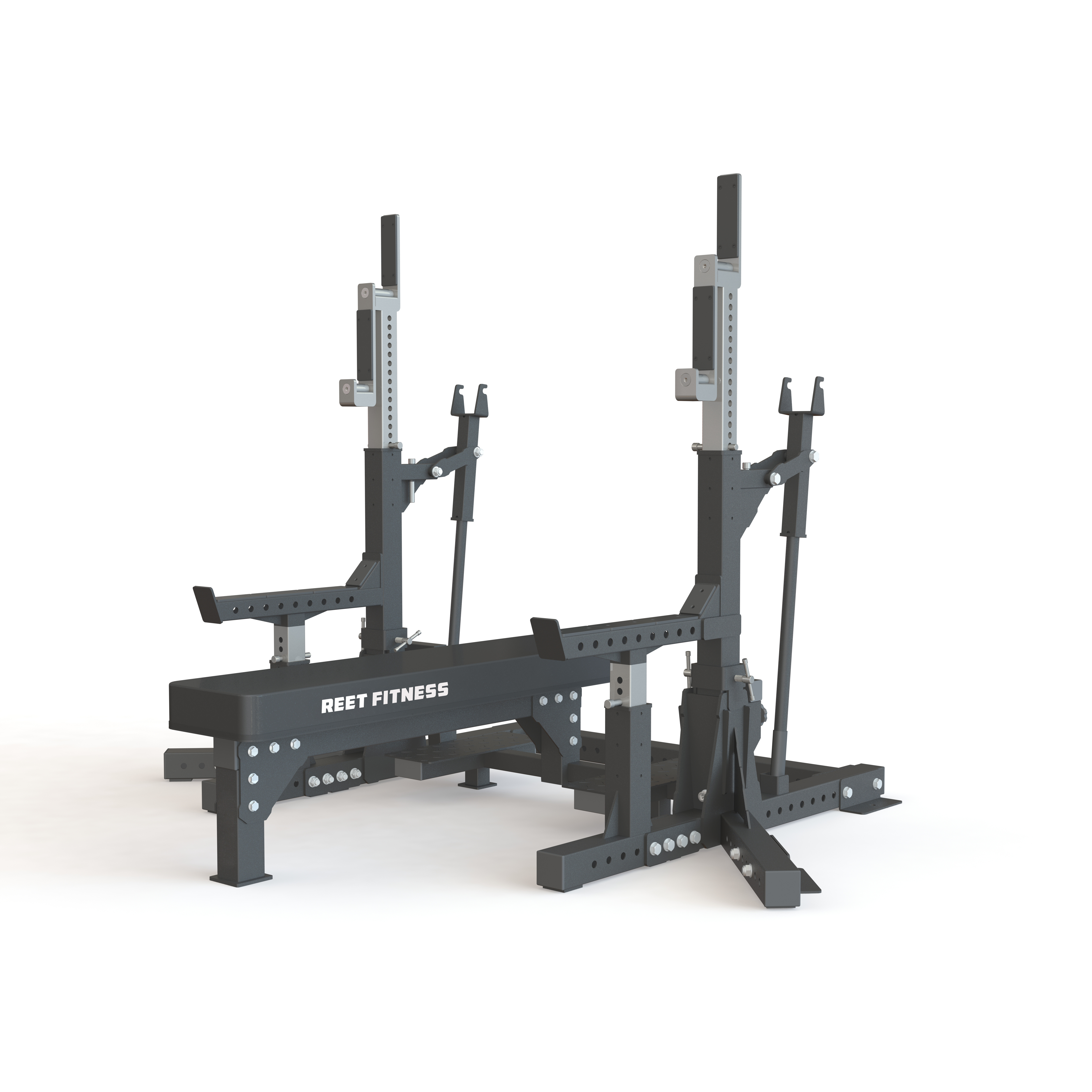 Heavy Duty Competition Grade IPF Power Bench Press Combo Rack