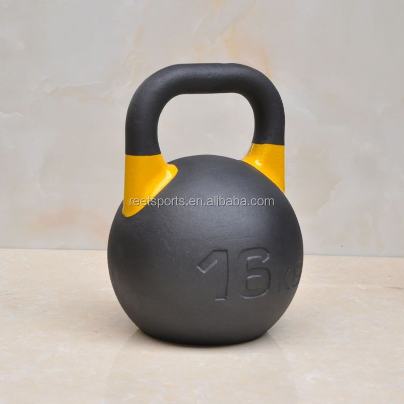 Fitness & Body Building Crossfitness Equipment Cast Iron competition Kettlebell 50kg