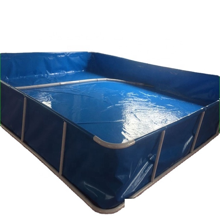 Double tier cat fish and shrimp portable pond collapsible fish pond