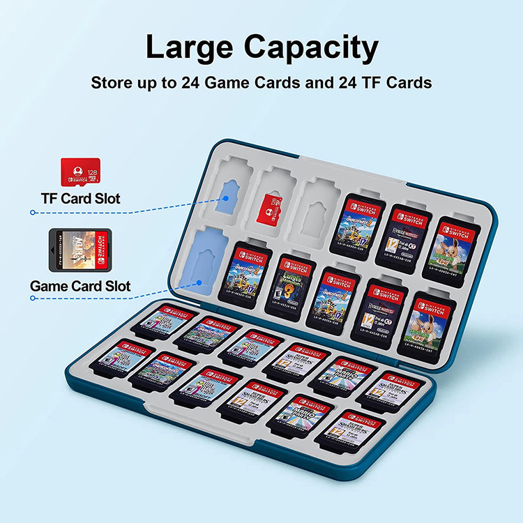 New Nintend Switch Hard Plastic Magnetic Game Card Case for Nitendo Switch Game Console for NS Switch  Games Storage