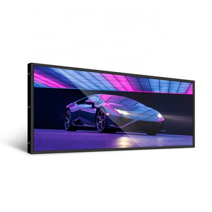 Hot Refee New Ultra Wide Stretched Bar Lcd Advertising Display/Ads Player Lcd Commercial Ultra Stretch Screen