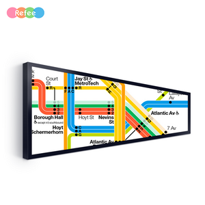 Ultra Wide 19 21 23 24 28 29 35 36 37 Inch Advertising Monitor Shelf Stretched Bar Lcd Screen Display