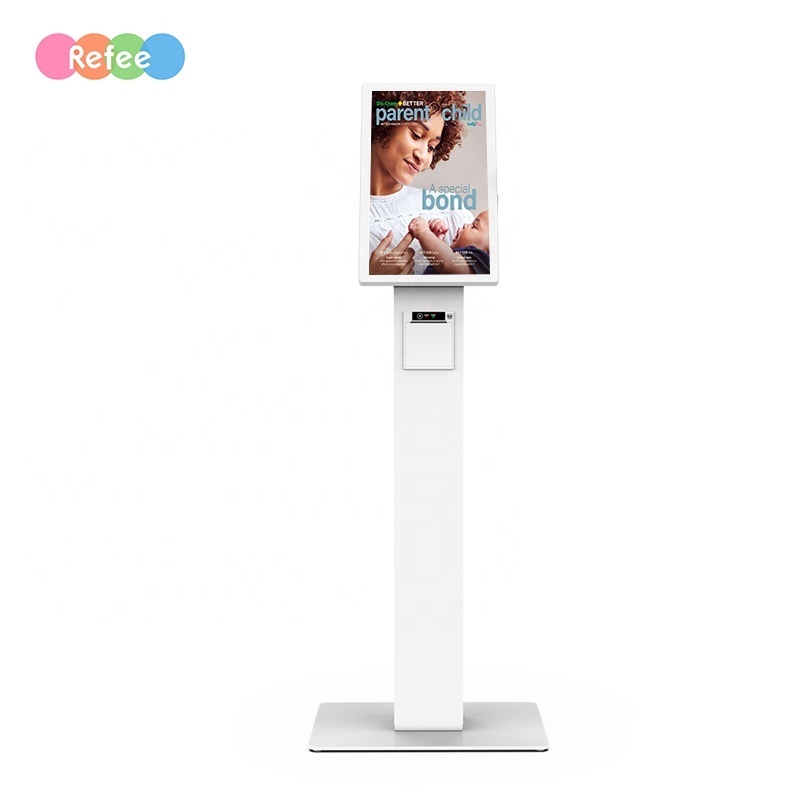 Touch supermarket food ordering self-service serve kiosk floor standing self checkout payment kiosk machine