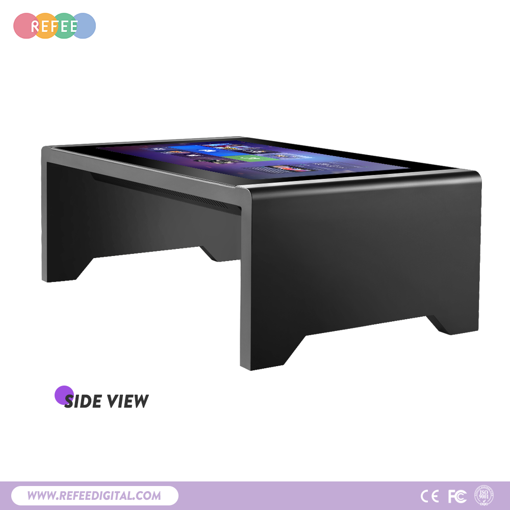 Refee 43 inch restaurant touchscreen table , digital advertising equipment,computer advertisement