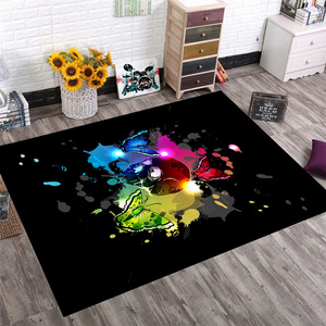 Drum soundproof carpet Music classroom staff mat notes piano keyboard thickened washable mat