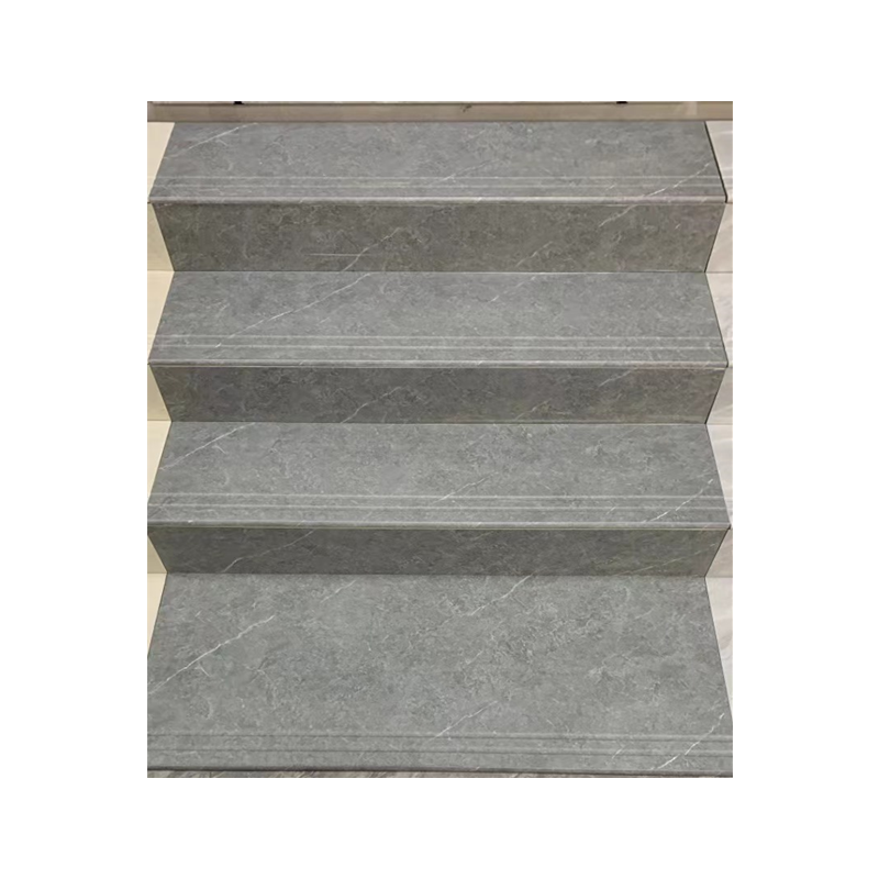 exterior tread and riser tiles 470*1200mm matte non slip stair porcelain tiles for step