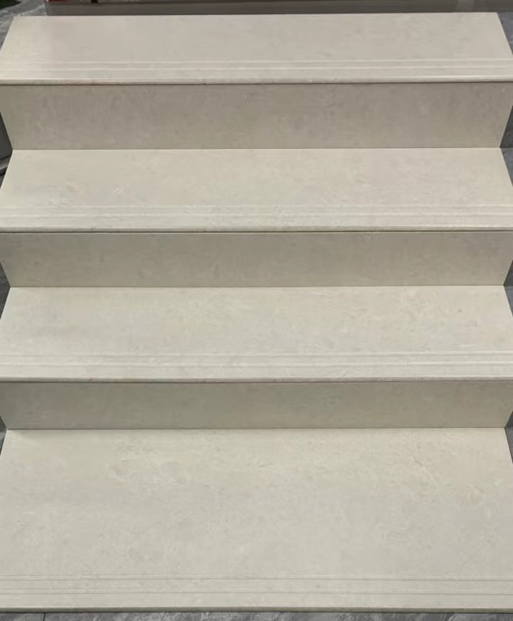 exterior tread and riser tiles 470*1200mm matte non slip stair porcelain tiles for step