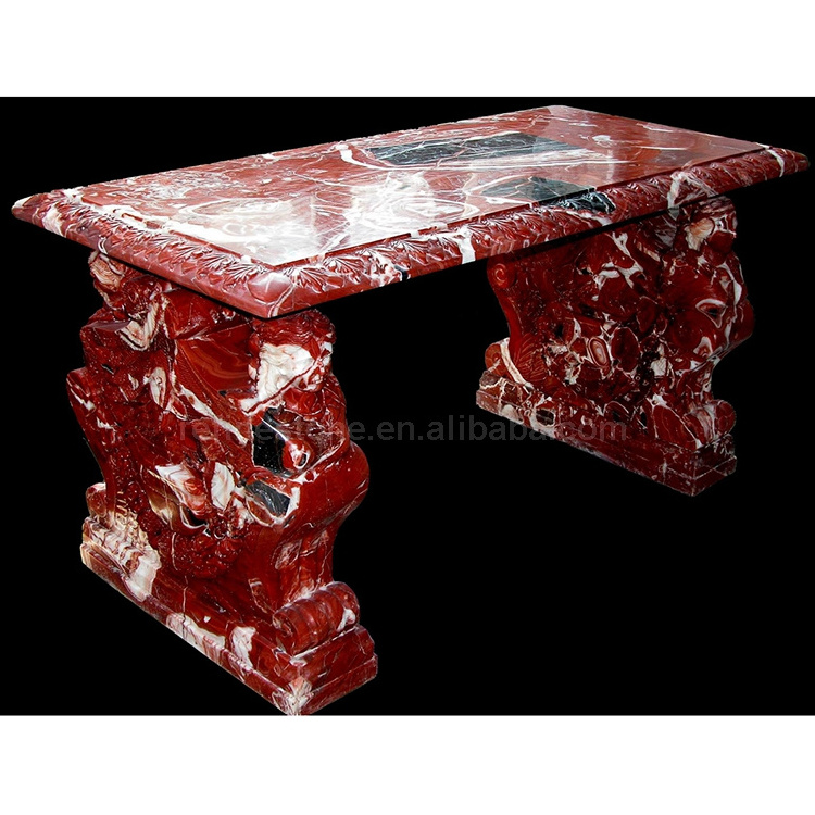 Polish Marble Garden Stone Bench