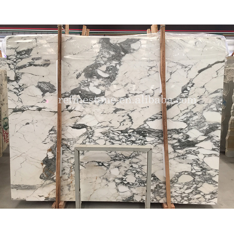 Wholesale price Calacatte White Marble stone Slabs &  Tiles