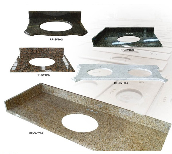 Granite stone island kitchen countertop table top vanity top