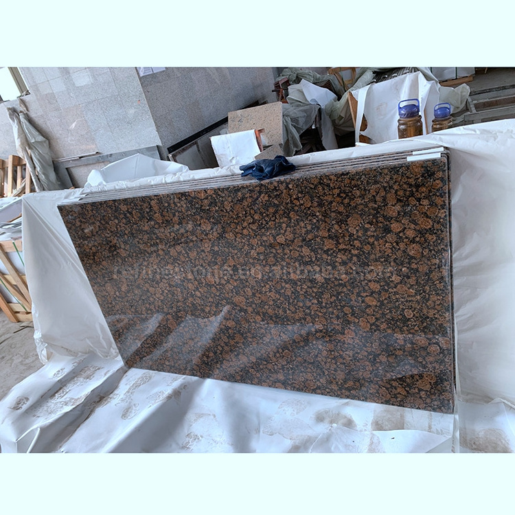 Dark Chocolate Baltic Brown Kitchen Countertop Granite