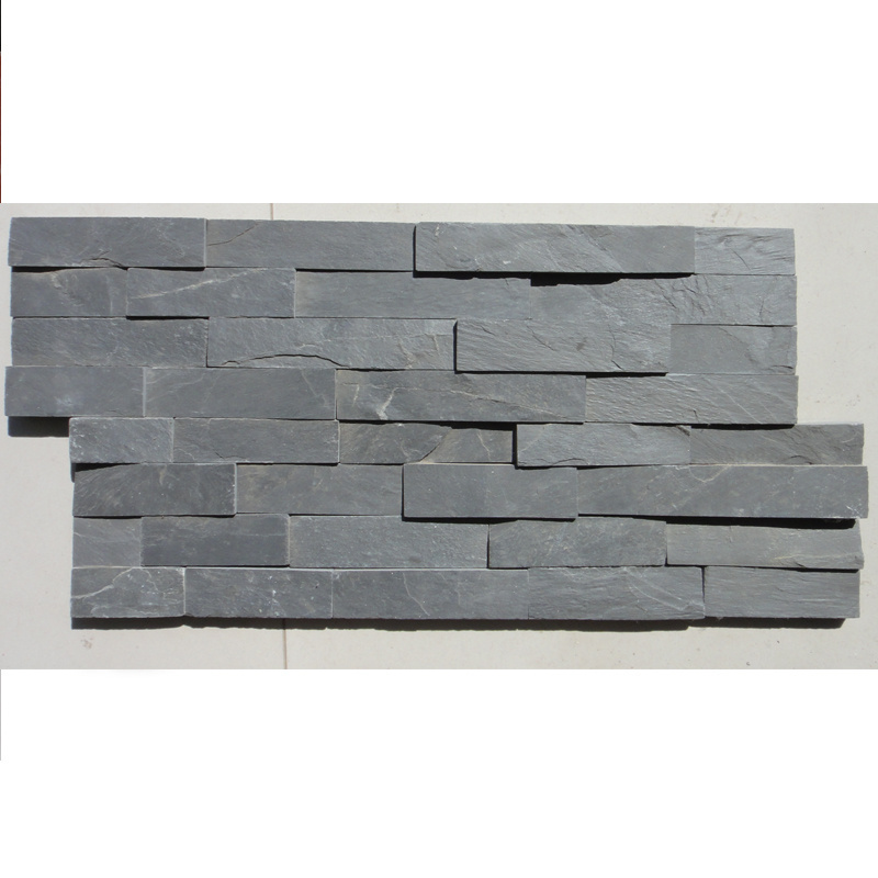 Natural Stone  Grey  Z shape  slate Wall Panels Interior Exterior Wall Cladding Slate