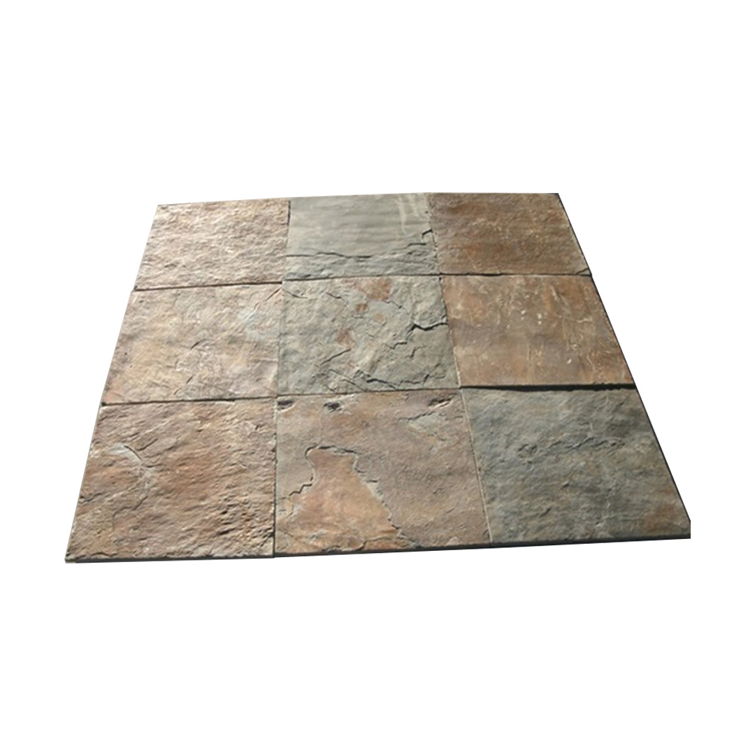 Cheap Rusty slate tile landscaping slate rock natural stone pavers