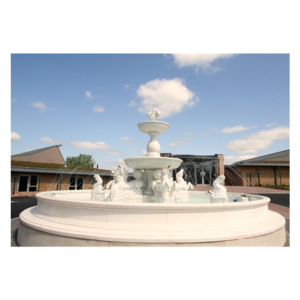 Marble Fountains And Statues Outdoor Garden Decorative Marble Stone Water Fountains With Horse Statue