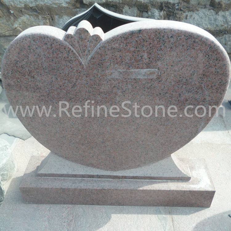 Western style upright cheap butterfly headstones