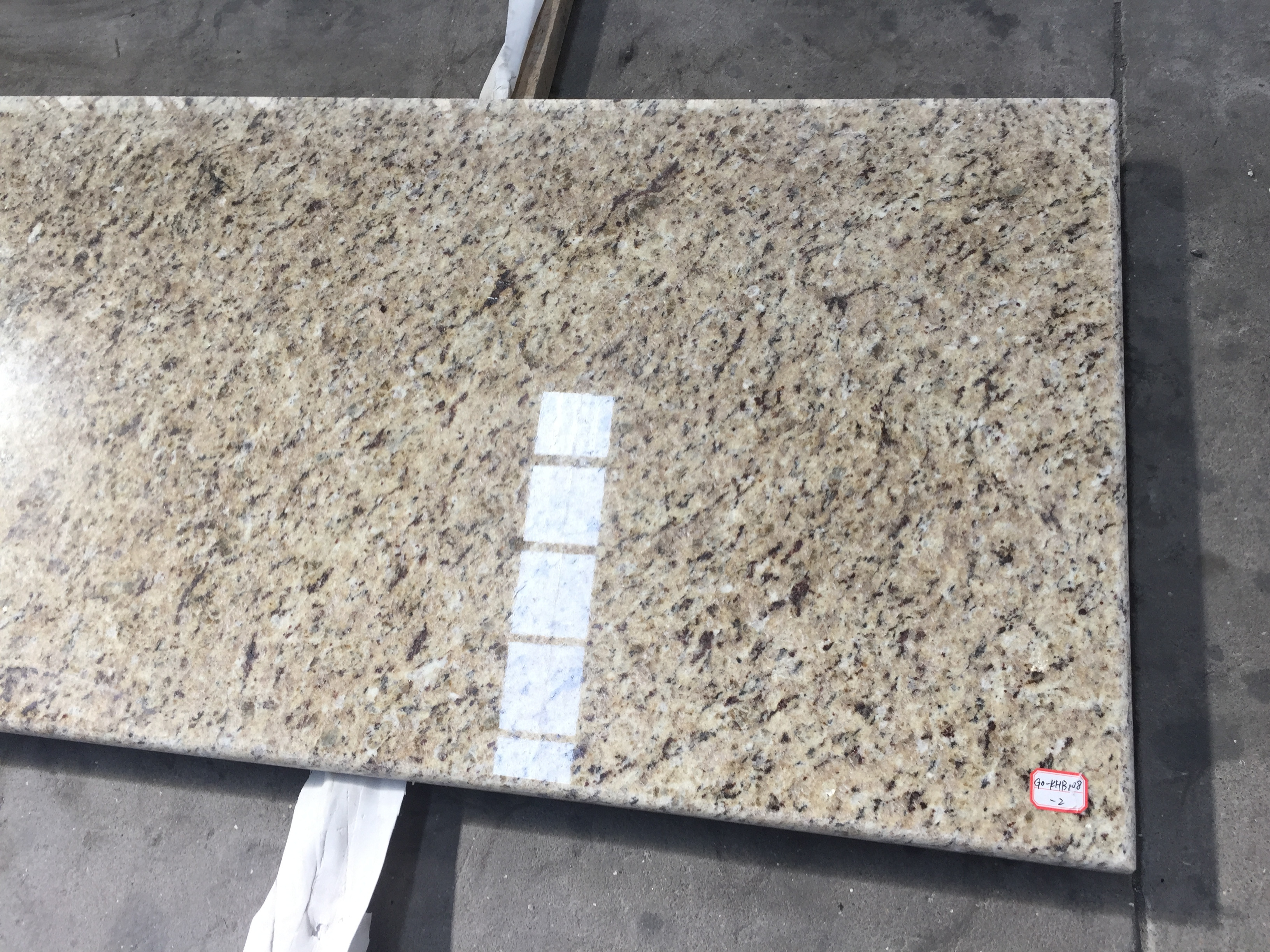 Prefab Natural Giallo Ornamental Fiorito Golden granite Countertops