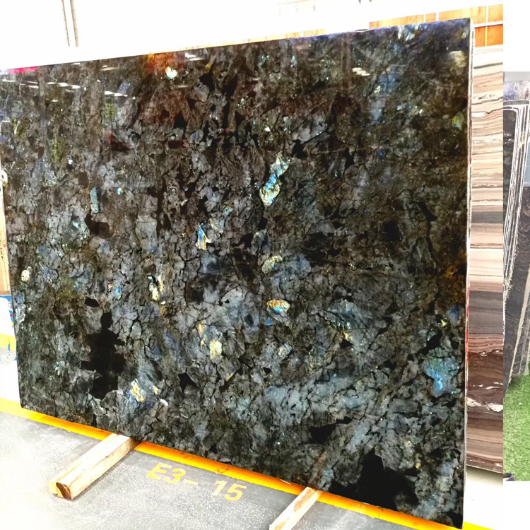 Hot Sale  Lemurian Labradorite Blue Granite for Wall Panel and Floor Tiles