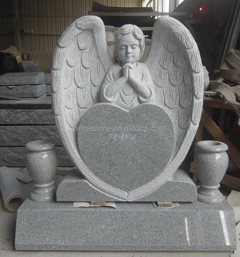 custom made carved gravestone tombstone headstone angels