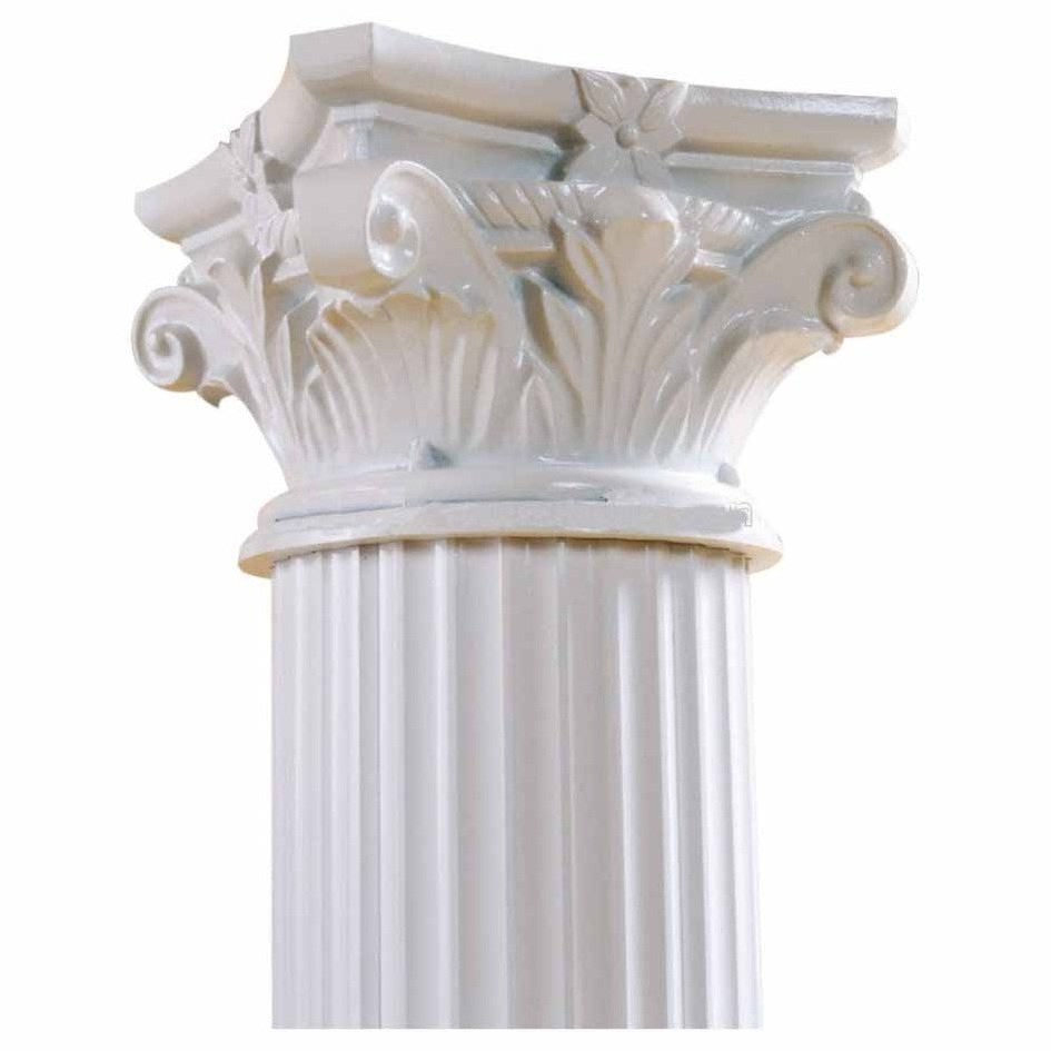 Hand Carved Natural Stone Custom Design Large Marble Column