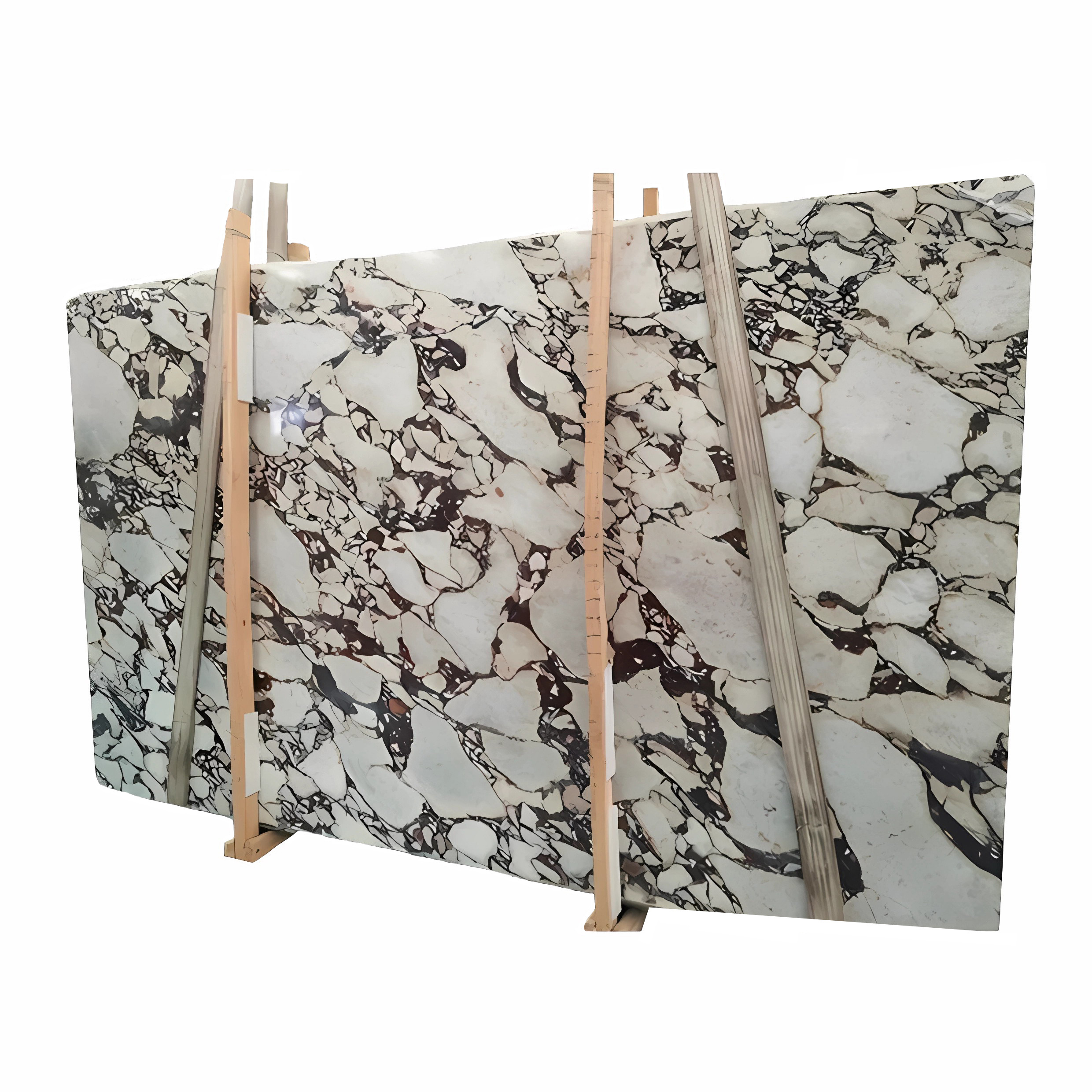 Factory price white marble with purple veins calacatta borghini purple /calaccata viola red carrara marble slab