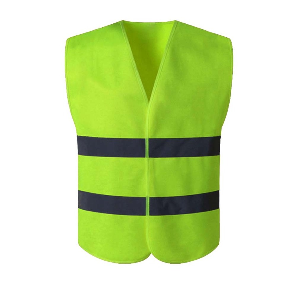 HCSP Traffic Warning Hi-vis Security Yellow Reflective Fluo Safety Vest