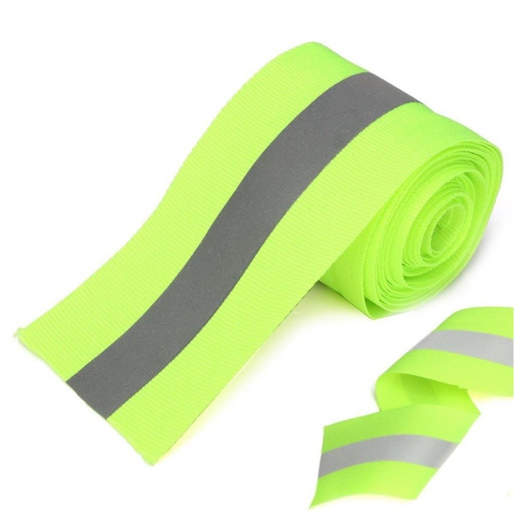 HCSP Hi-vis Reflective Security Belt Yellow Reflective Safety Straps for Safety Vest