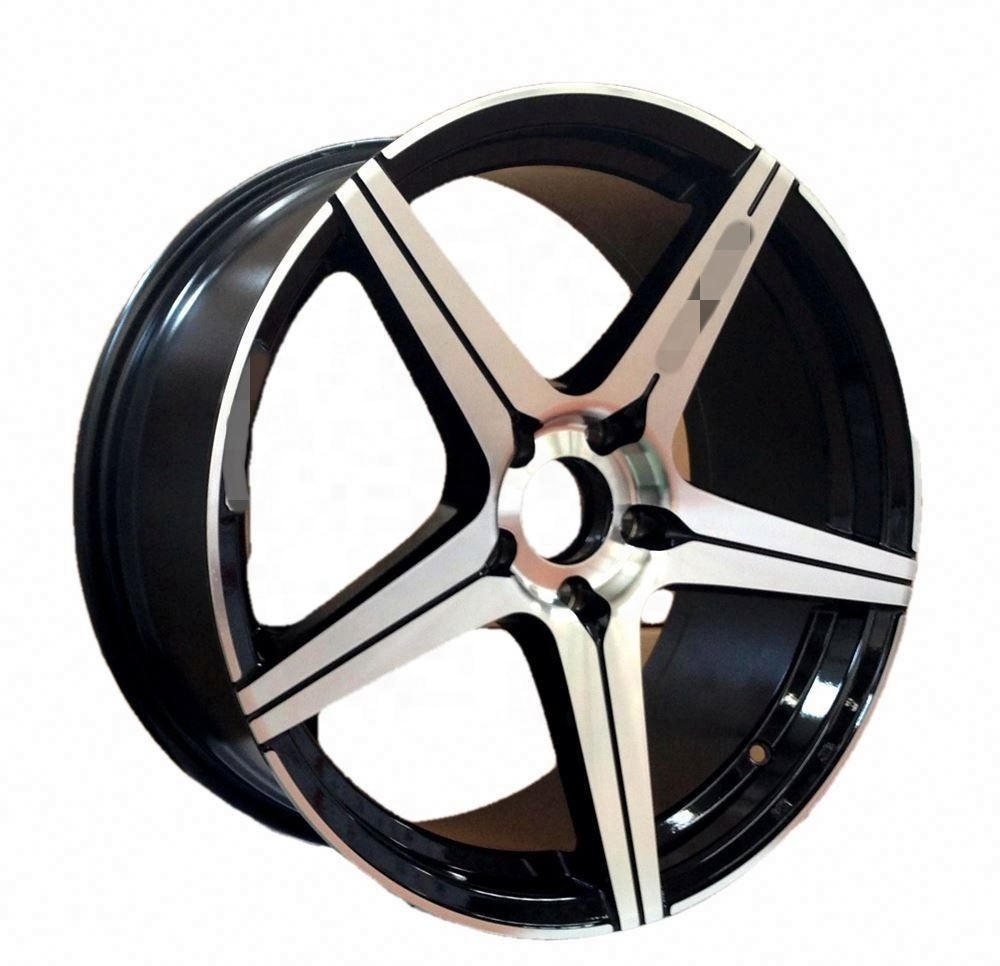 Five Spoke 19 Inch Top Selling Car Rims Passenger Car Wheels Germany Standard 5*114.3 19*8.5 19*9.5 SH