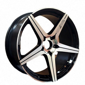 Five Spoke 19 Inch Top Selling Car Rims Passenger Car Wheels Germany Standard 5*114.3 19*8.5 19*9.5 SH