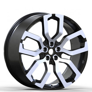 22 22*10 Inch 5X120 Pcd Et45mm 5 Holes Alloy Wheels For Landrover Range Rover  Passenger Car