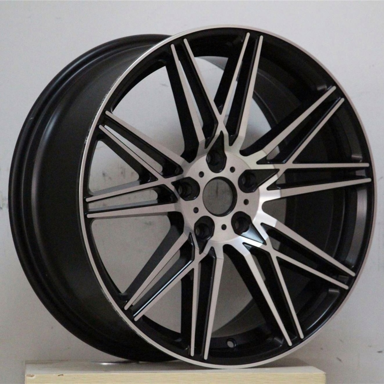 Orange Black MF Passenger Car Alloy Wheel Rims 17 18 Inch 4/5/8*100/105/108/110/112/114.35/120 Full Size High Quality