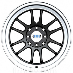 Flrocky 15 Inch Car Rim 15X7J CB57.1-73.1Mm PCD 4/8X100/114.3 Alloy Wheel With Silver Skin Fit For Car