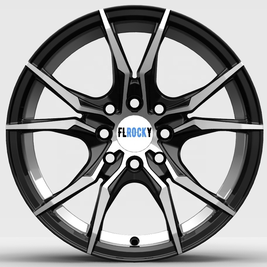 Flrocky 15 Inch Deep Lip Rims And Wheel 15X7.0 Inch Rims For Passenger Car 4 5 Holes CB 57.1-73.1 Top Quality Rines