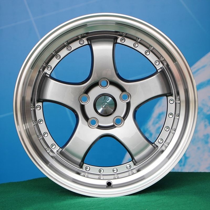 Flrocky CHEN Five Star Aluminum Alloy Wheel Rims 15 16 17 18 Inch Flow Forming Wheel with High Quality