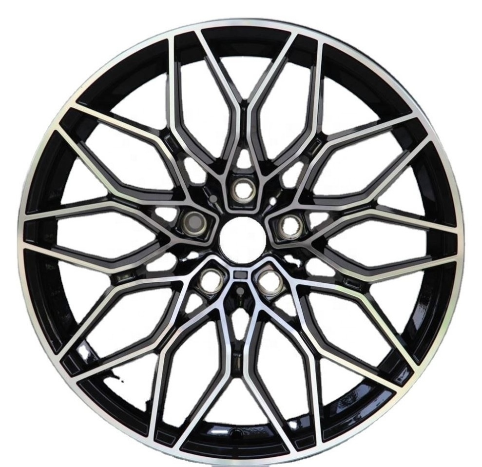 15 16 17 Inch 4X100 4X114.3 Alloy Wheel 5 Spoke For Cars