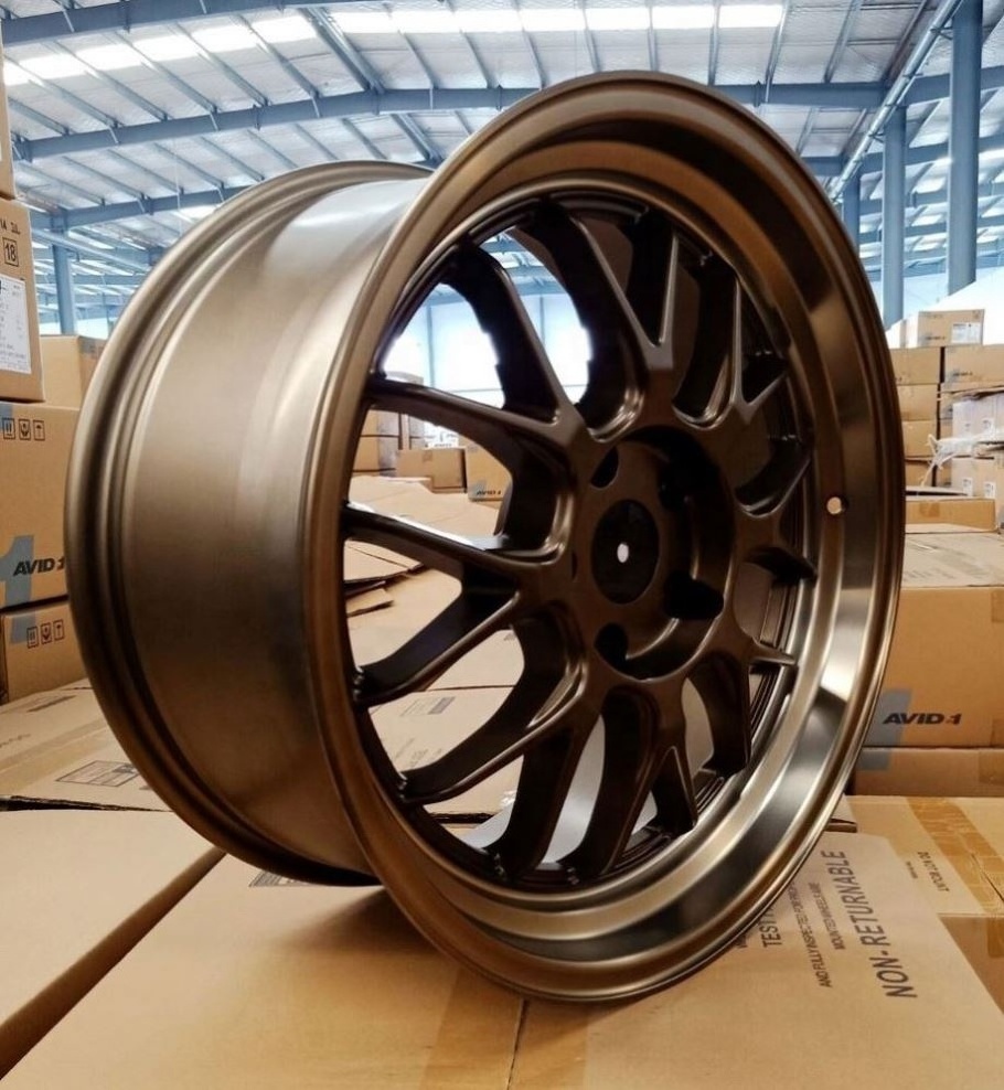 Wheel Sport Racing  Rims Passenger Car Alloy Wheels Rims Staggered 17 18 Inch 4 Hole 5 Lugs LY1440 Gold Black Bronze