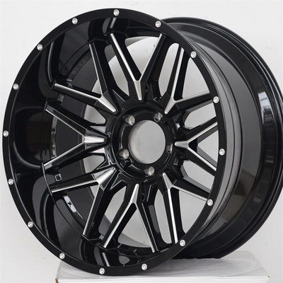 Flrocky Hot Selling Off-Road 4X4 Alloy 5X127 5X139.7 ET -44 Wheel Rims For 4Runner  TRD 24 Inch Rims Jerry Huang Jerry Huang