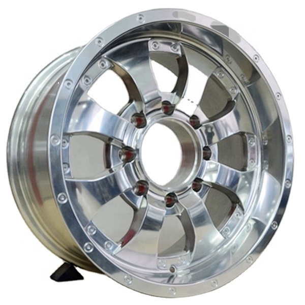 Chrome Off-Road 4X4 Alloy Wheel Rims 6 Lugs 8 Lugs 18 19 INCH 20 2122 Inch ET Negative  Anti Detach KMXD Beadlock SH