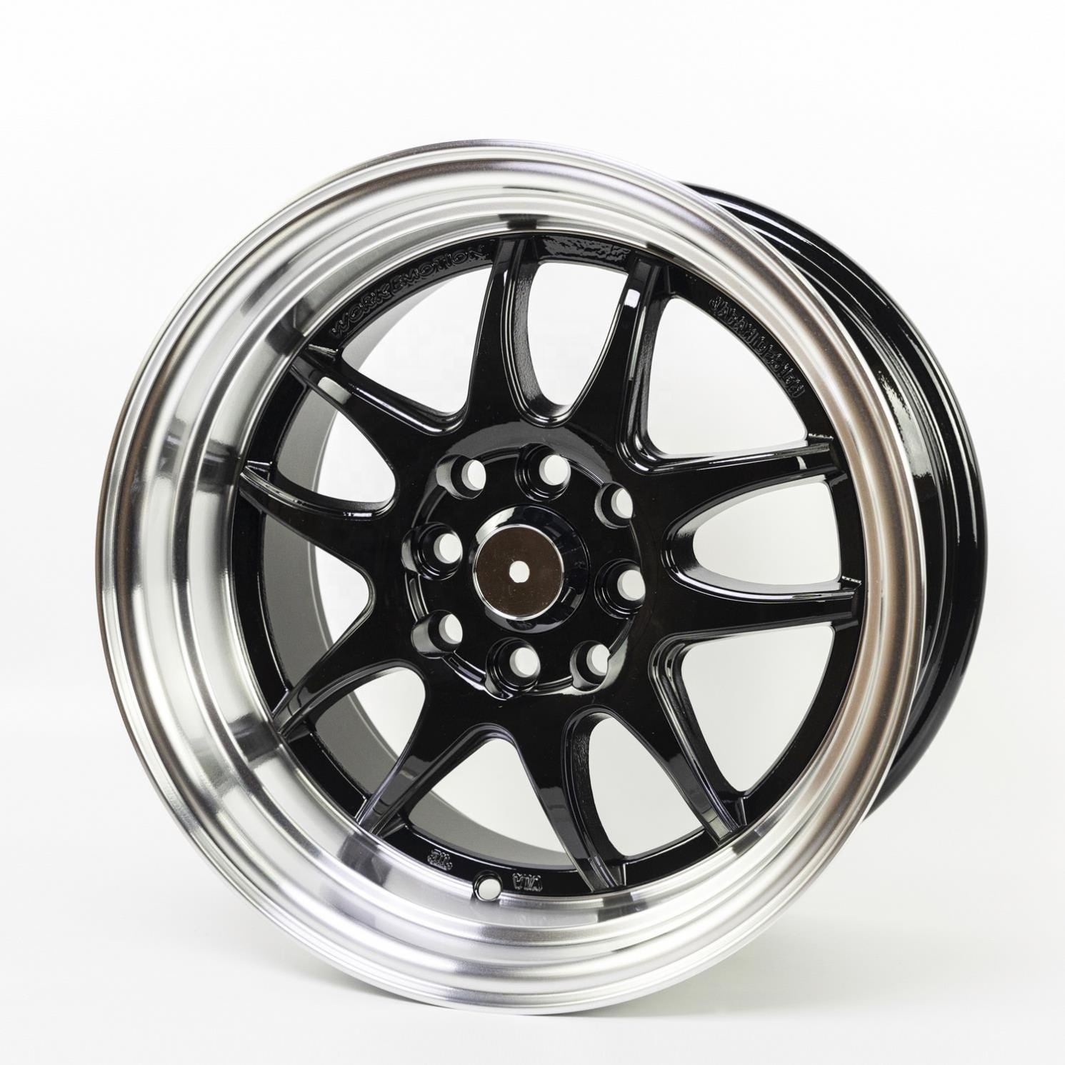 Flrocky TE37 CE28 RE30 alloy wheel 4 hole 8 hole car rims 15 inch 4 lug 4x100 wheels