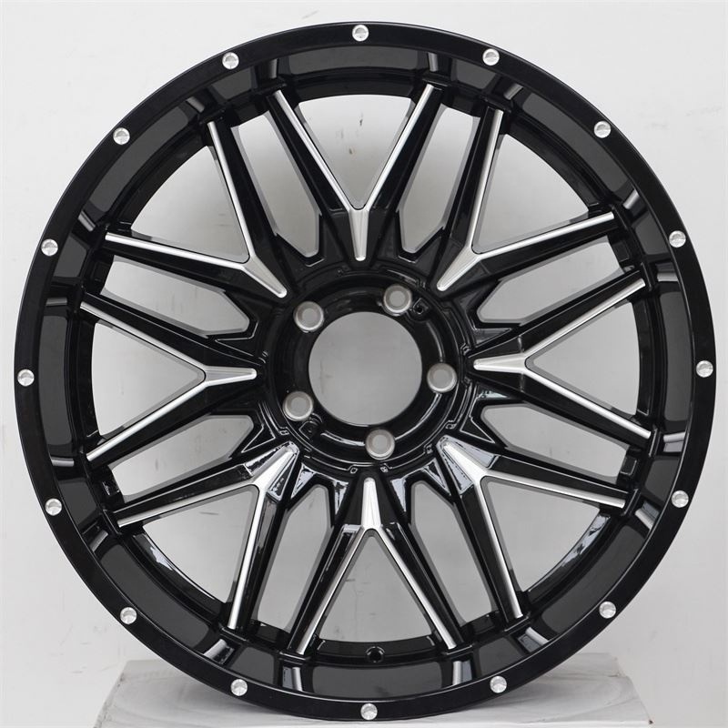 Flrocky Hot Selling Off-Road 4X4 Alloy 5X127 5X139.7 ET -44 Wheel Rims For 4Runner  TRD 24 Inch Rims Jerry Huang Jerry Huang