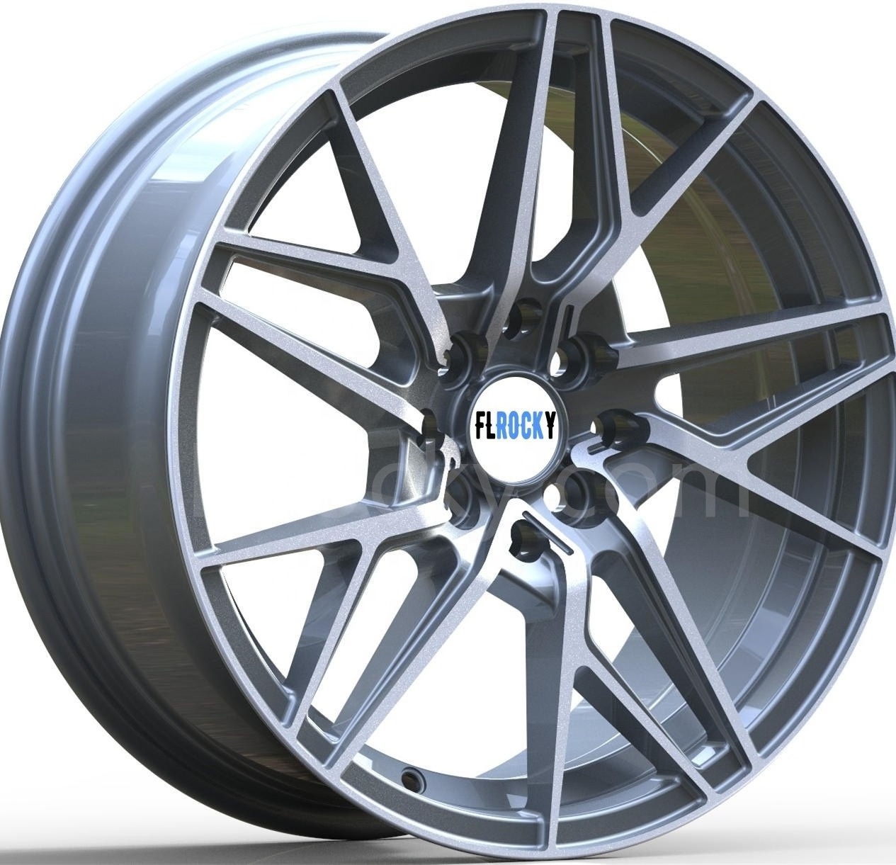 Flrocky 16 18 Inch Wheels CB 67.1-73.1 Quality Assured Rims Alloy Wheels New Design Rines