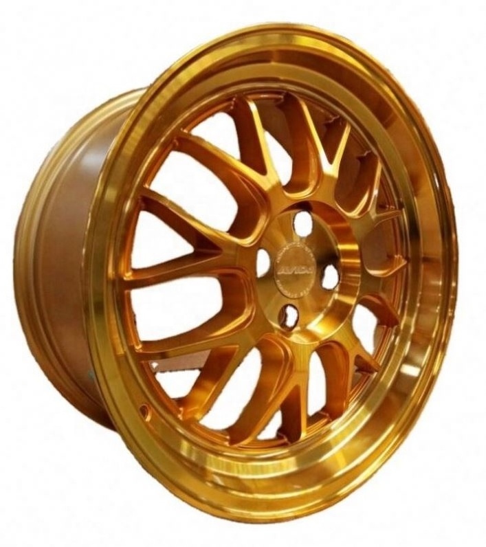 Wheel Sport Racing  Rims Passenger Car Alloy Wheels Rims Staggered 17 18 Inch 4 Hole 5 Lugs LY1440 Gold Black Bronze