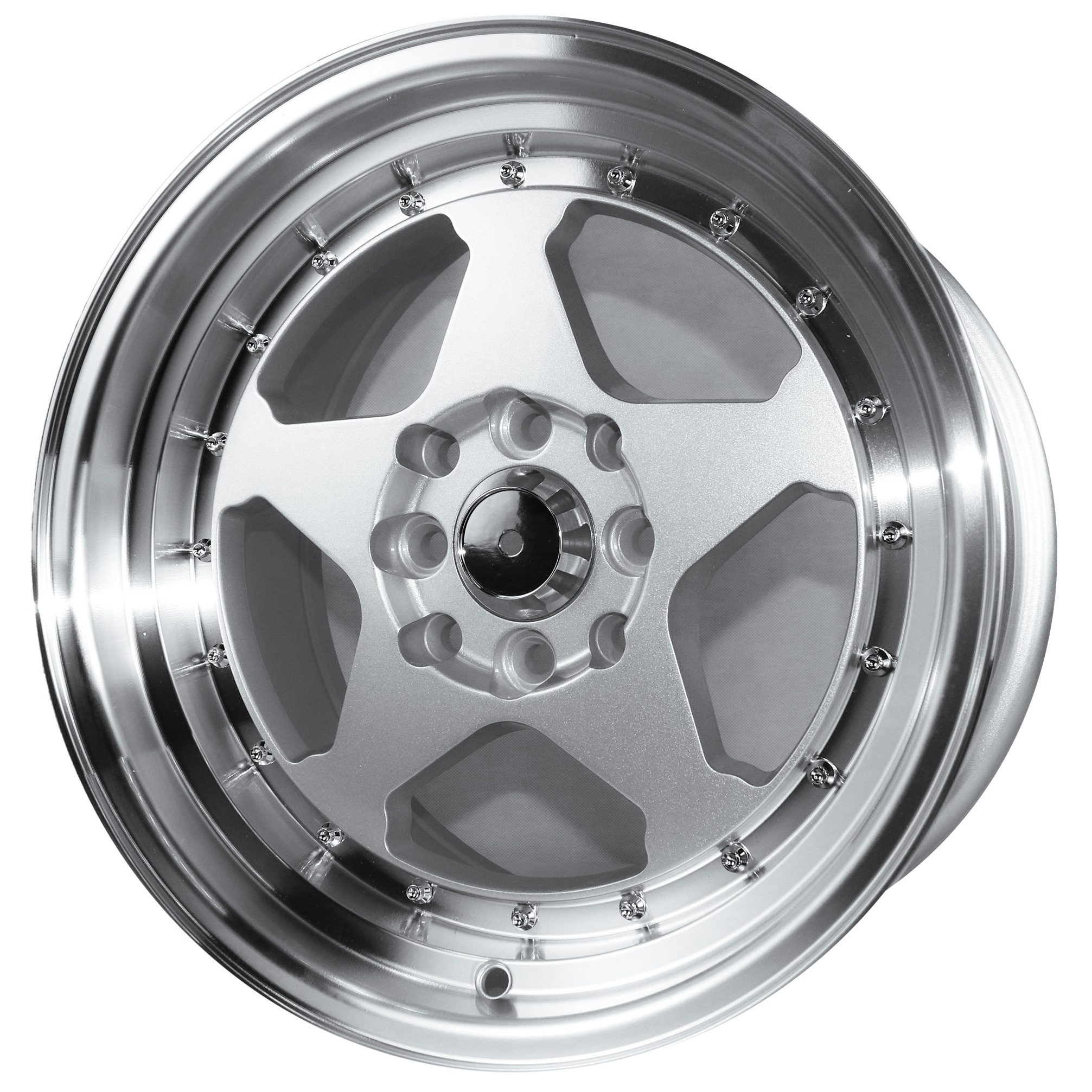 Flrocky 15 inch wheels concave car rims aluminum alloy wheels