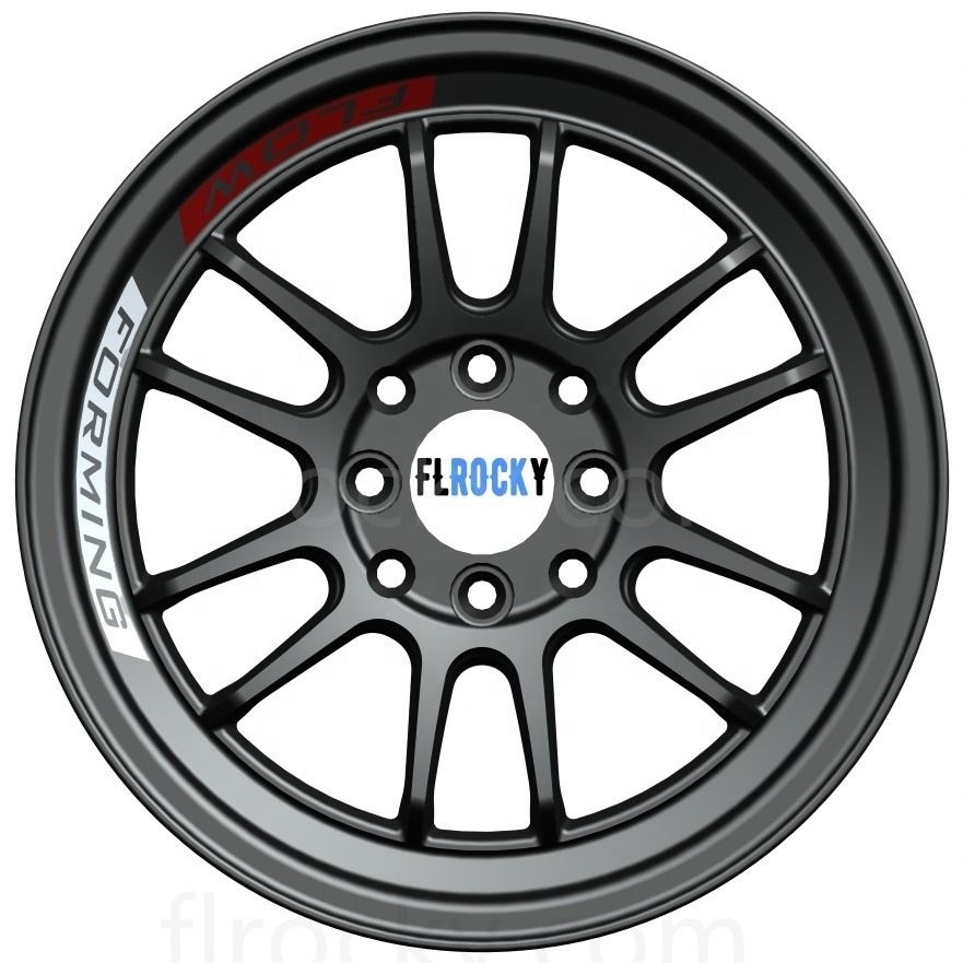 Flrocky 15 Inch Car Rim 15X7J CB57.1-73.1Mm PCD 4/8X100/114.3 Alloy Wheel With Silver Skin Fit For Car