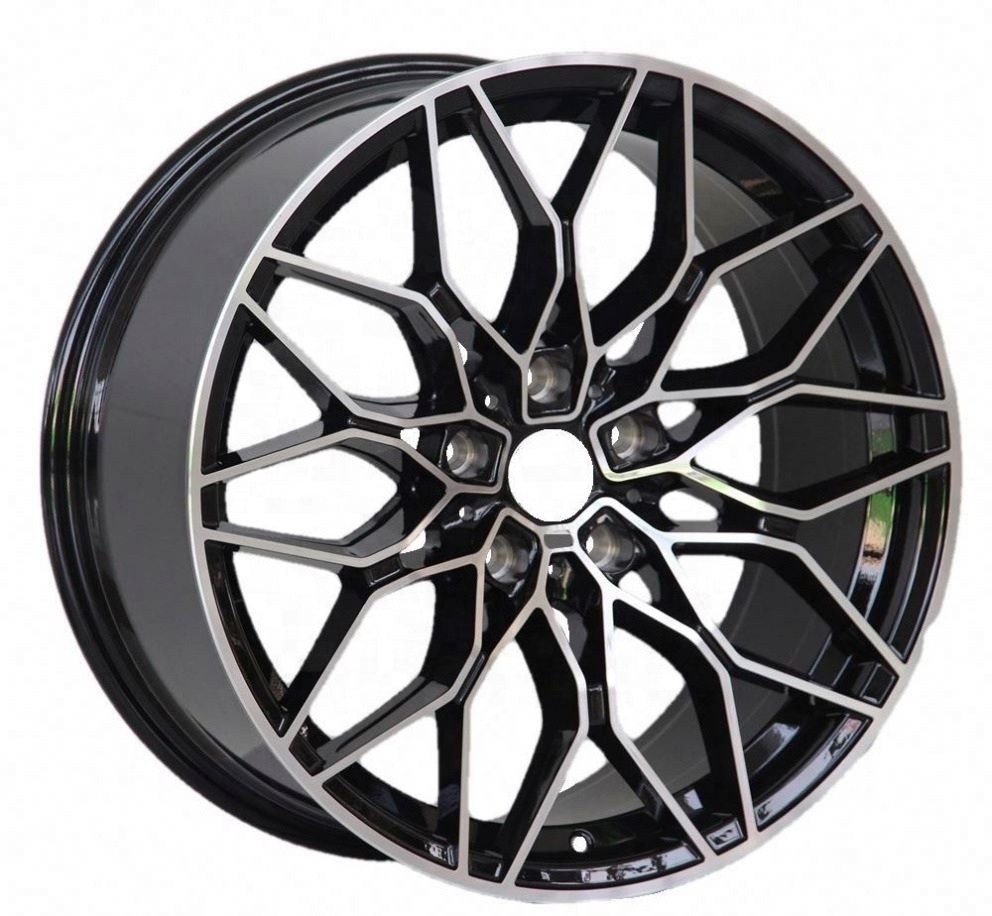 15 16 17 Inch 4X100 4X114.3 Alloy Wheel 5 Spoke For Cars