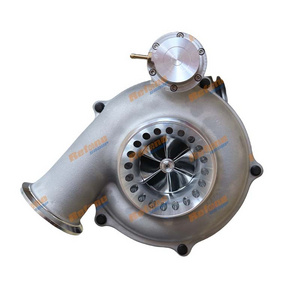 TP38R STAGE 3 DUAL BALL BEARING TURBO FOR 94-98 FORD 7.3L POWERSTROKE 66/88mm billet compressor wheel